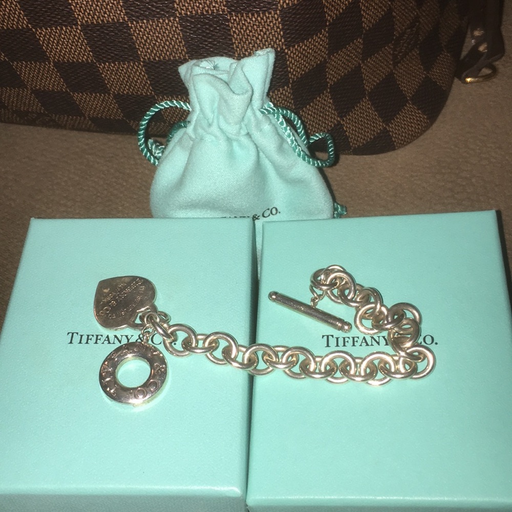 Tiffany Heart Tag Toggle Bracelet